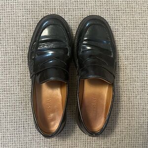 Thursday Boot Company Black Leather Loafers